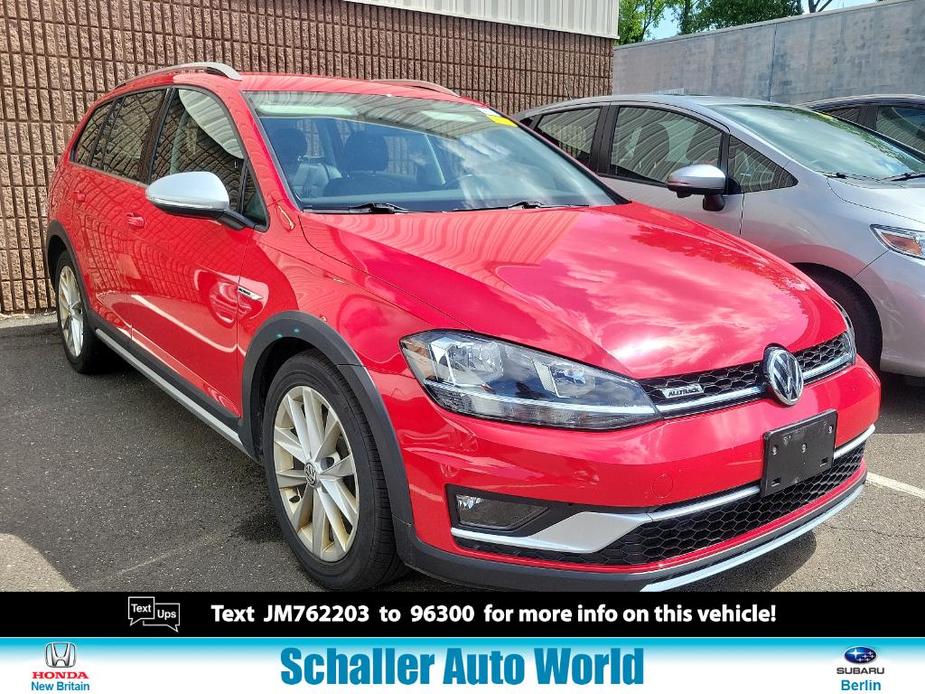 used 2018 Volkswagen Golf Alltrack car, priced at $19,397