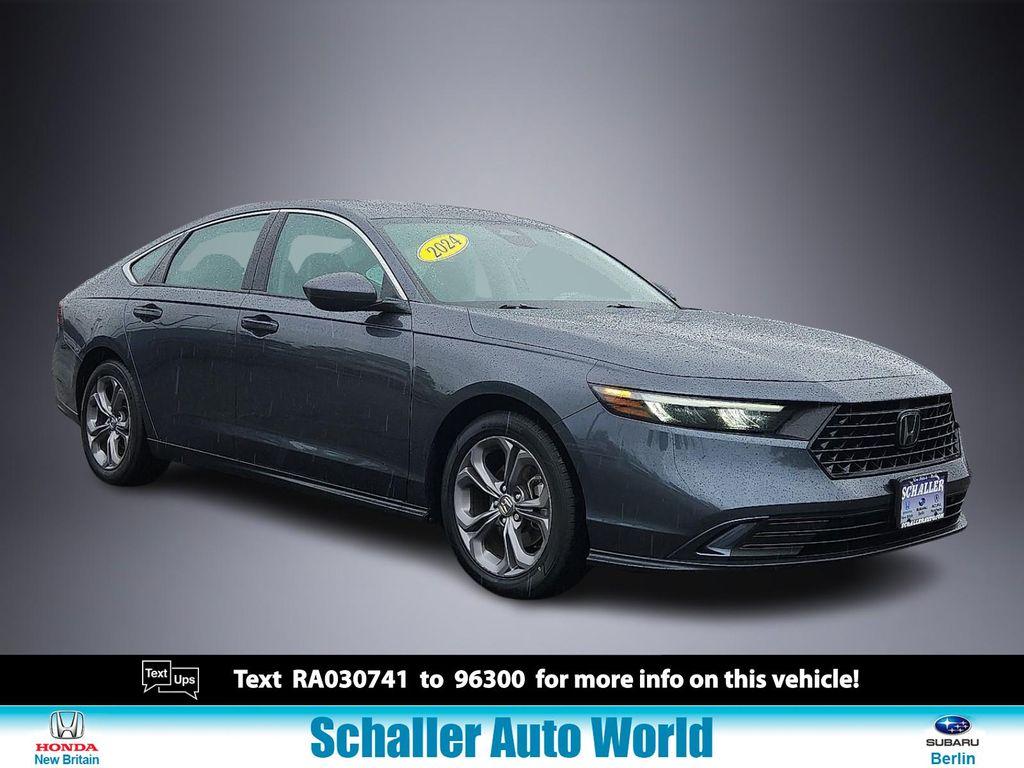 used 2024 Honda Accord car, priced at $25,637