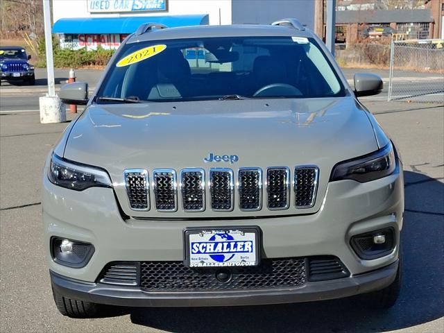 used 2021 Jeep Cherokee car, priced at $21,497