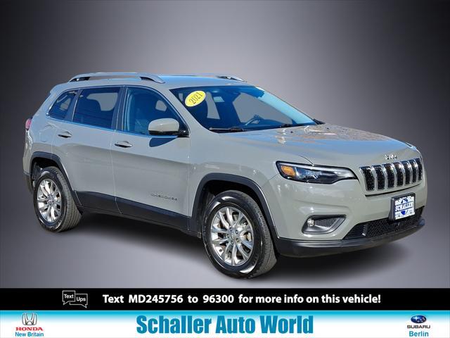 used 2021 Jeep Cherokee car, priced at $21,497