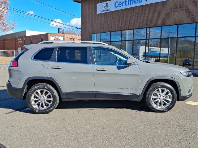 used 2021 Jeep Cherokee car, priced at $21,497