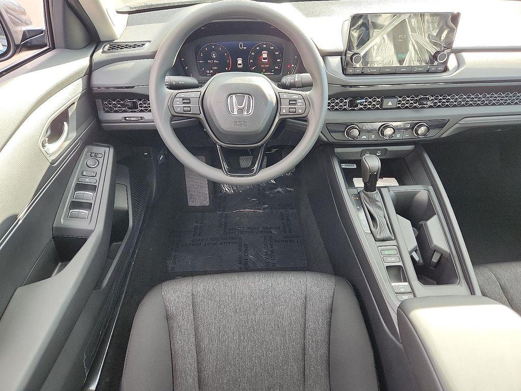 new 2025 Honda Accord car, priced at $27,990