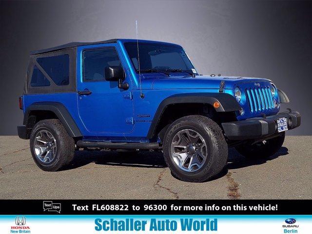 used 2015 Jeep Wrangler car, priced at $21,988