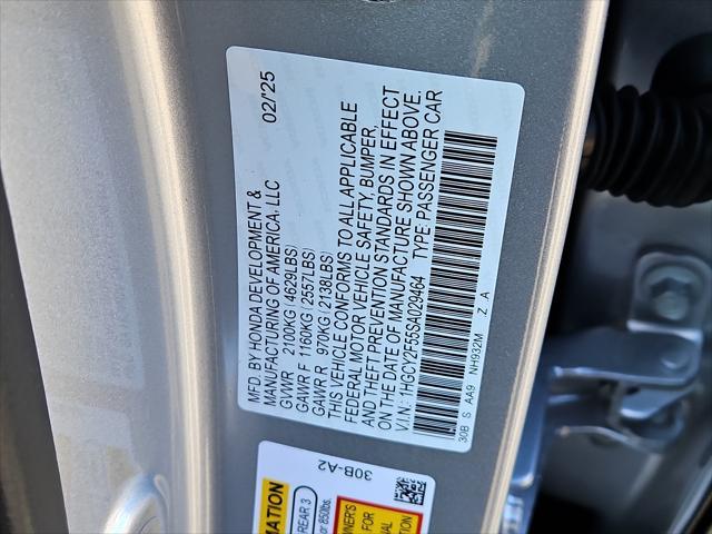 new 2025 Honda Accord Hybrid car, priced at $34,805
