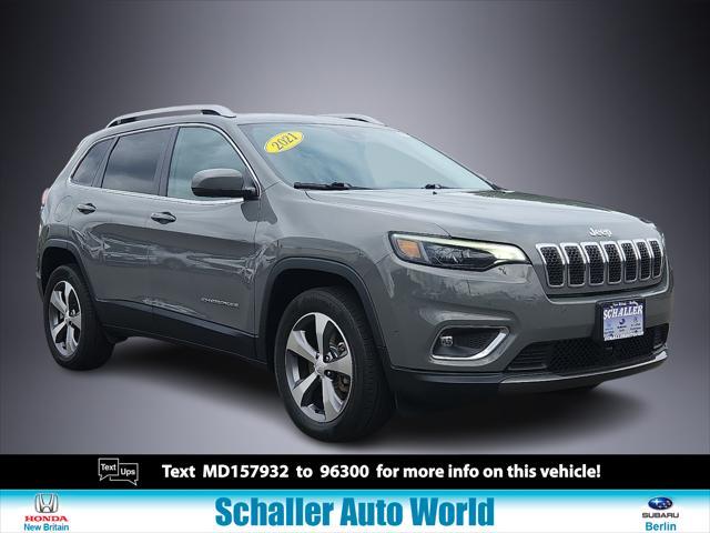 used 2021 Jeep Cherokee car, priced at $23,767