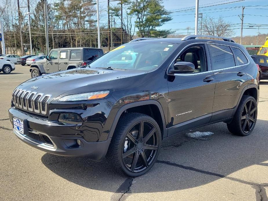 used 2018 Jeep Cherokee car, priced at $18,997