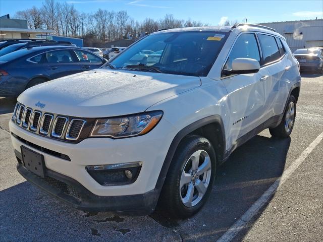 used 2021 Jeep Compass car, priced at $17,581