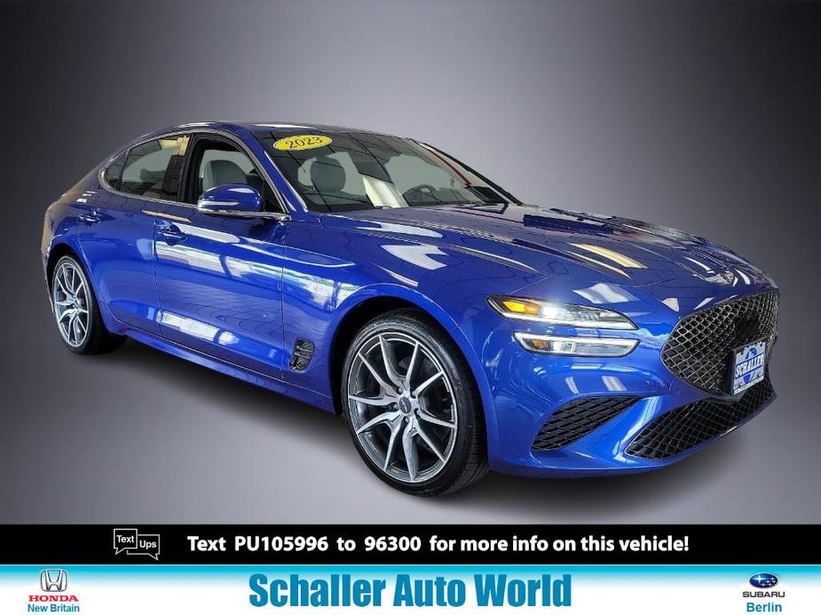 used 2023 Genesis G70 car, priced at $29,997