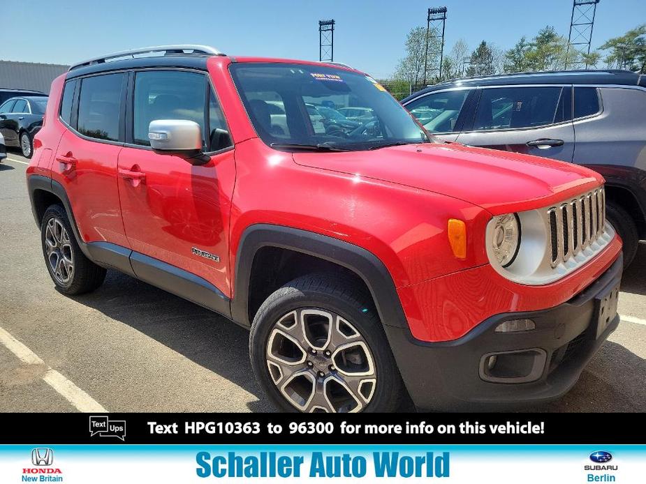 used 2017 Jeep Renegade car, priced at $18,243