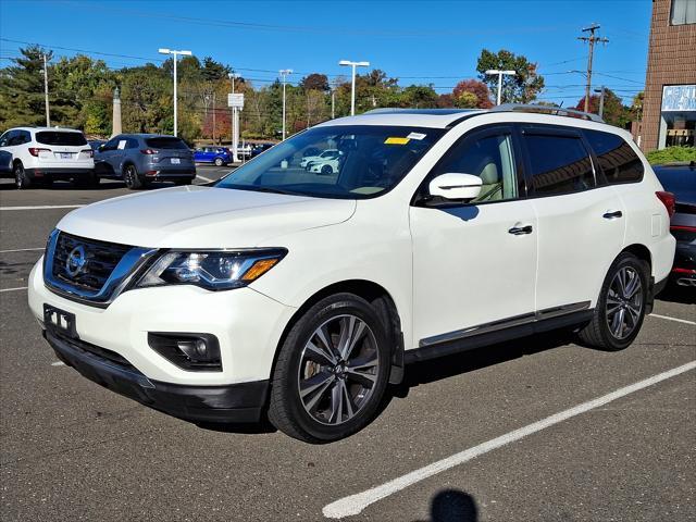 used 2017 Nissan Pathfinder car, priced at $17,987