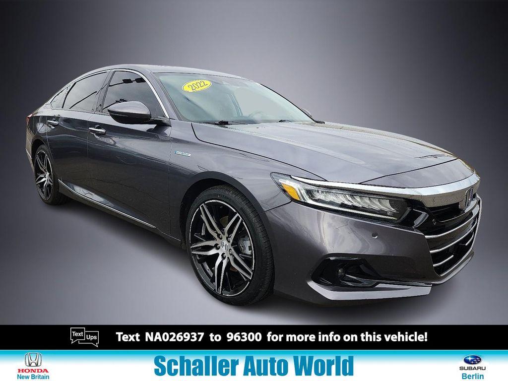 used 2022 Honda Accord Hybrid car, priced at $23,530