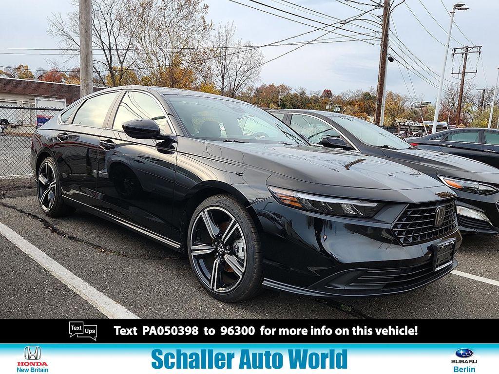 used 2023 Honda Accord Hybrid car, priced at $27,623