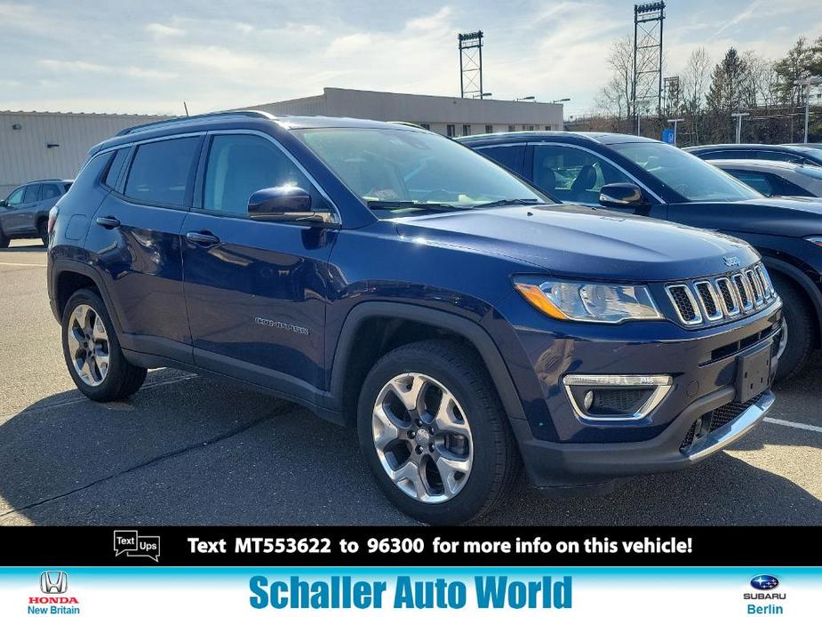 used 2021 Jeep Compass car, priced at $21,600