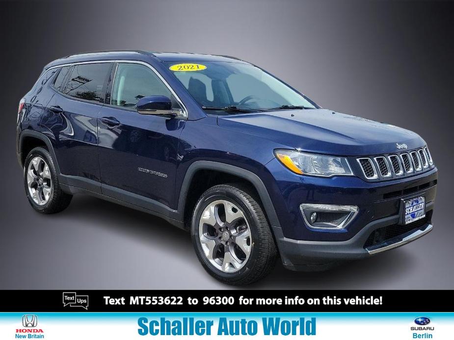 used 2021 Jeep Compass car, priced at $19,797