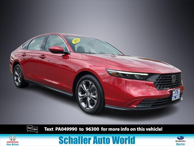 used 2023 Honda Accord car, priced at $25,897