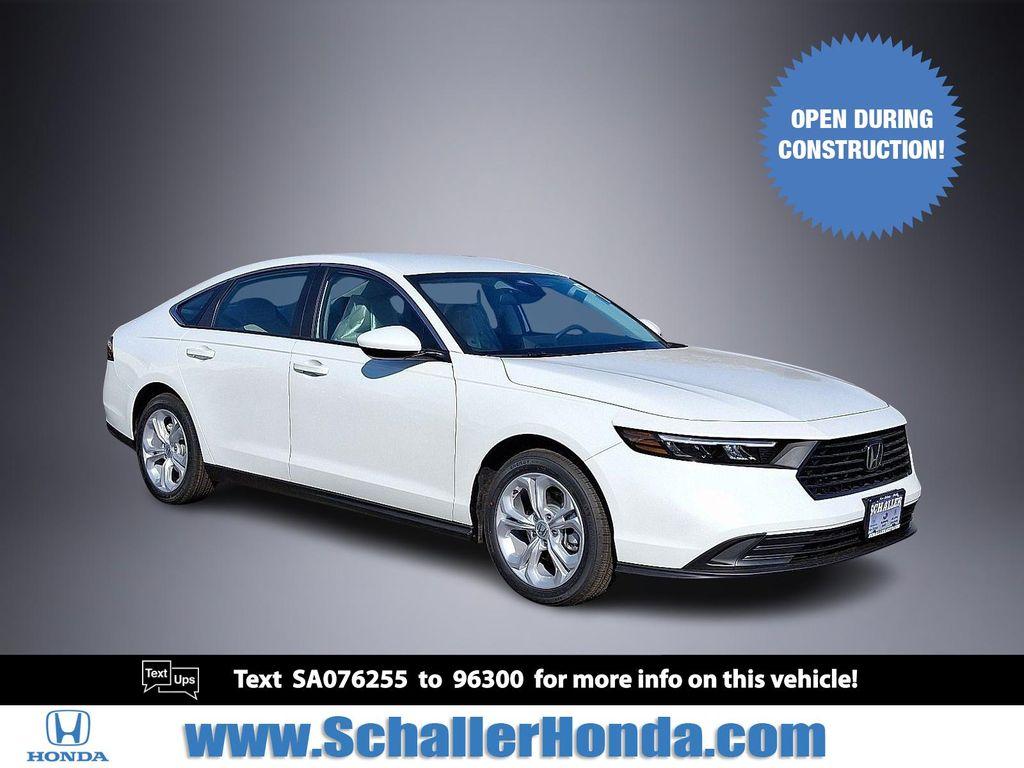 new 2025 Honda Accord car, priced at $28,445