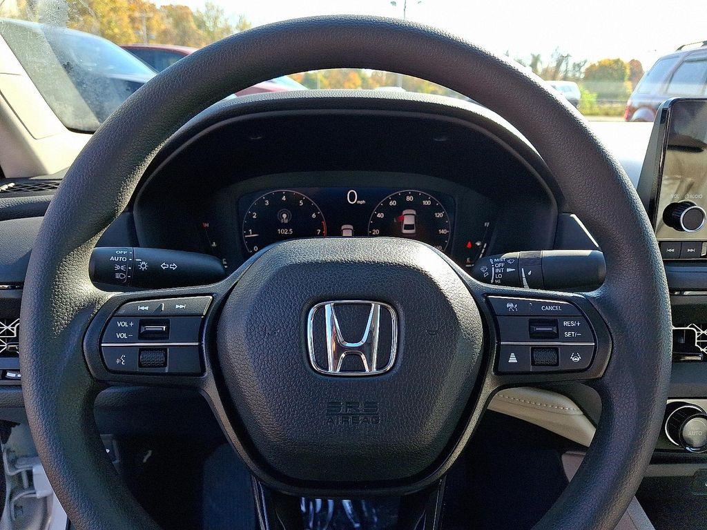new 2025 Honda Accord car, priced at $28,445