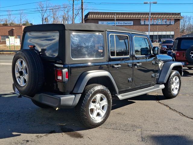 used 2021 Jeep Wrangler Unlimited car, priced at $24,612