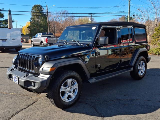 used 2021 Jeep Wrangler Unlimited car, priced at $24,612