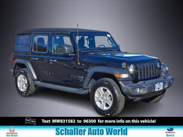 used 2021 Jeep Wrangler Unlimited car, priced at $26,775