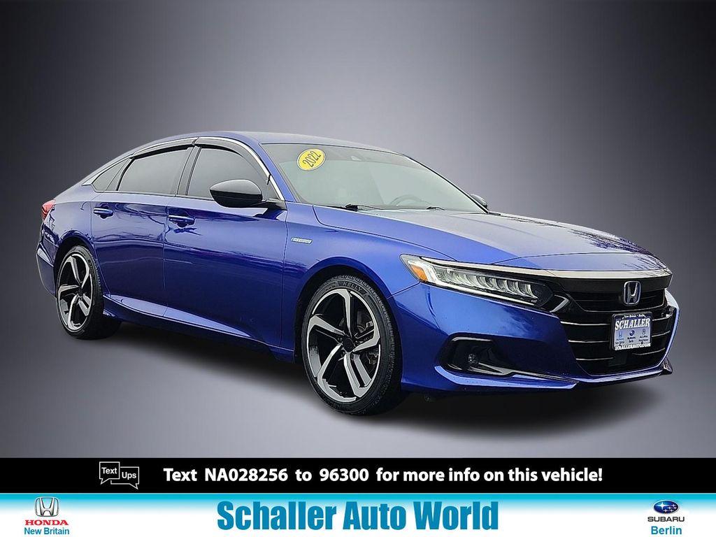 used 2022 Honda Accord Hybrid car, priced at $22,172