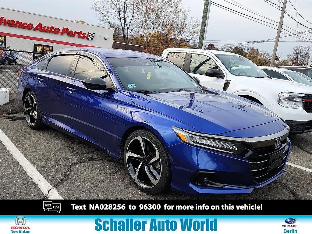 used 2022 Honda Accord Hybrid car, priced at $23,338
