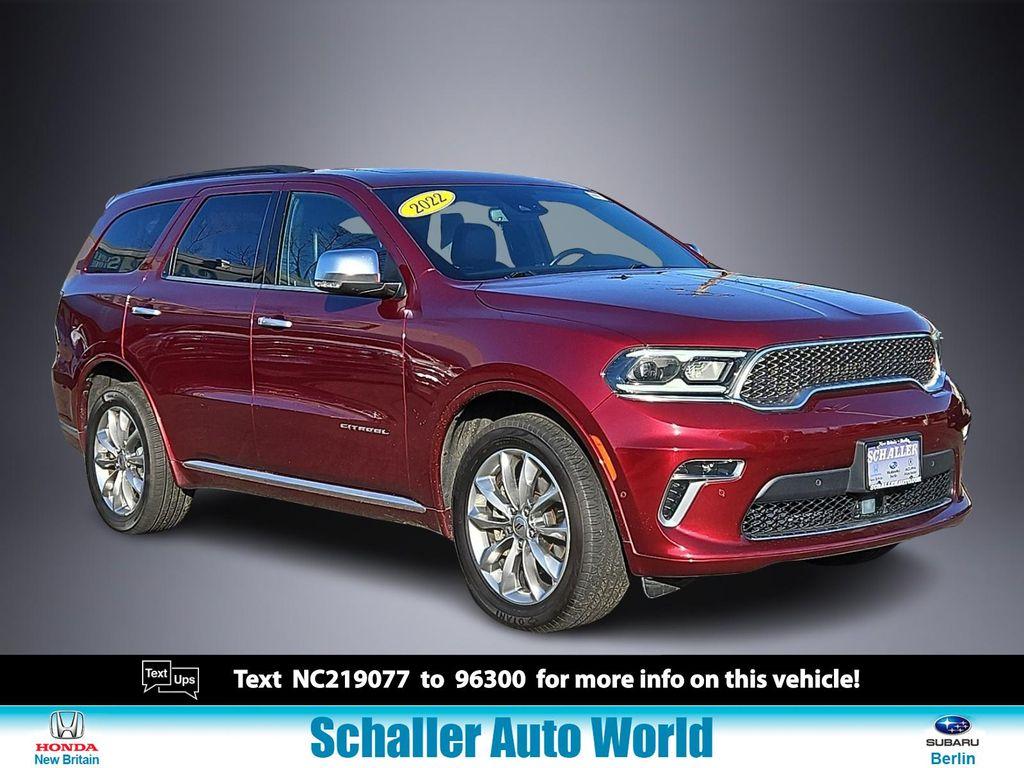 used 2022 Dodge Durango car, priced at $28,997