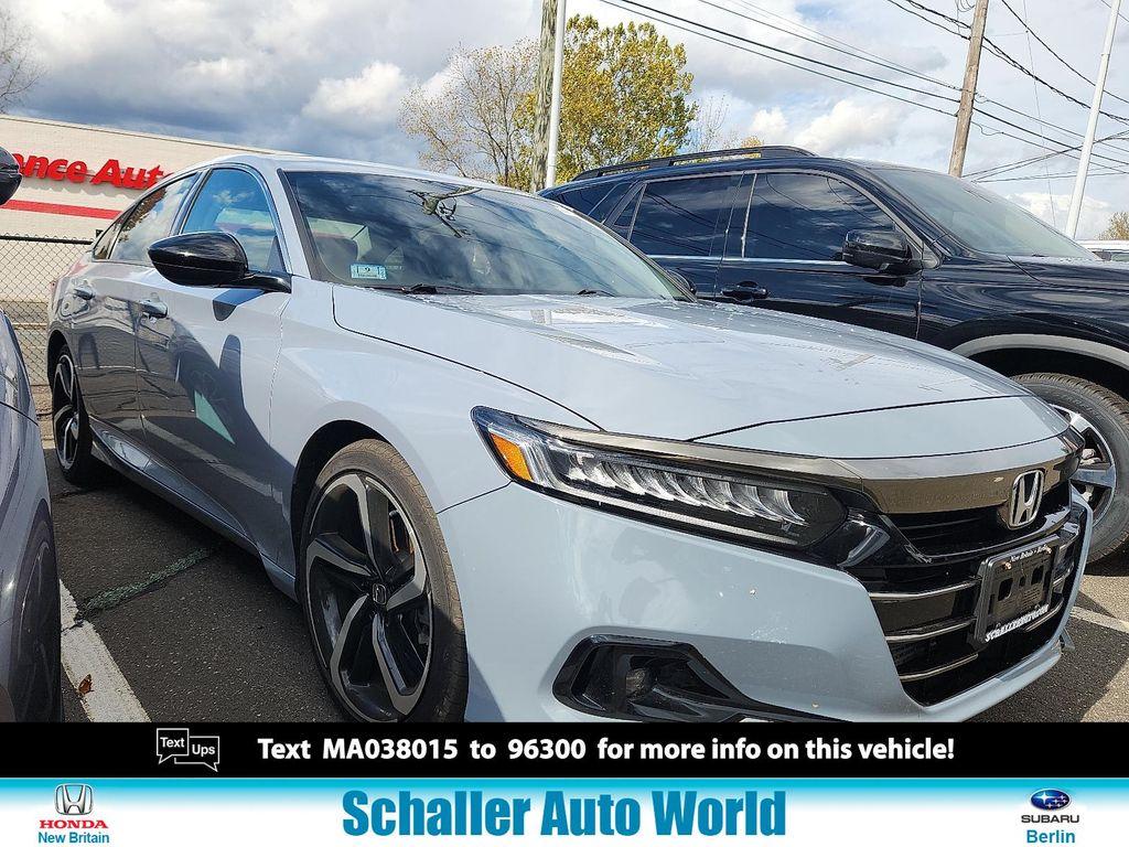 used 2021 Honda Accord car, priced at $22,583