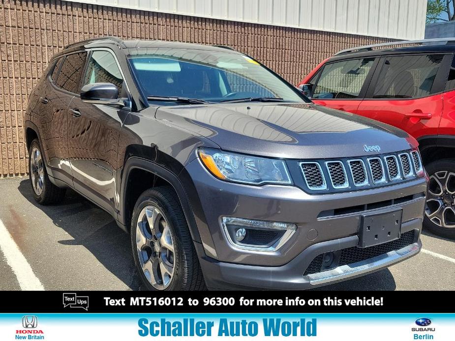 used 2021 Jeep Compass car, priced at $22,815