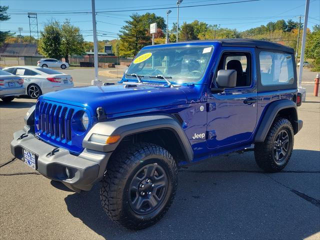 used 2020 Jeep Wrangler car, priced at $24,717