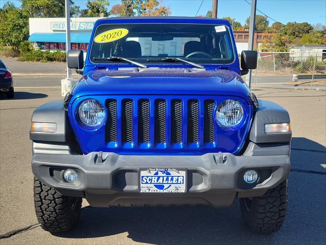 used 2020 Jeep Wrangler car, priced at $24,717