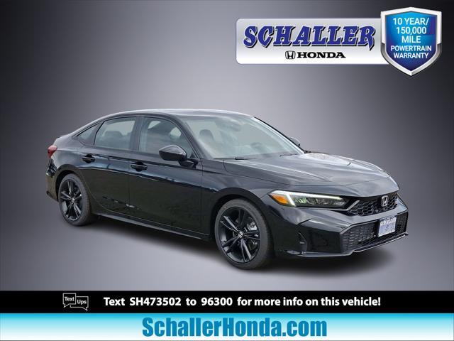 new 2025 Honda Civic Si car, priced at $31,045