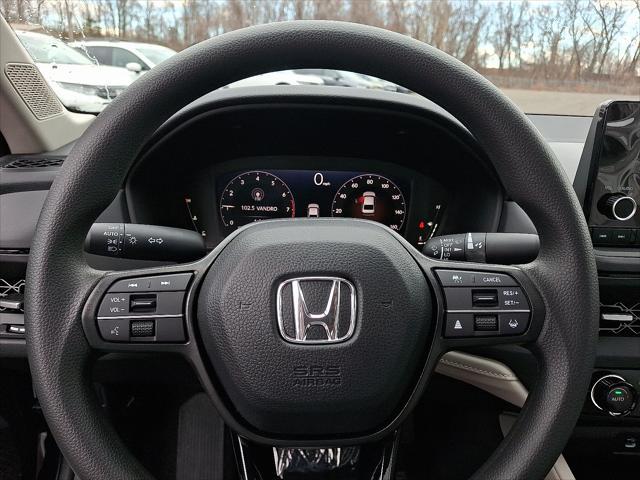 new 2025 Honda Accord car, priced at $30,210