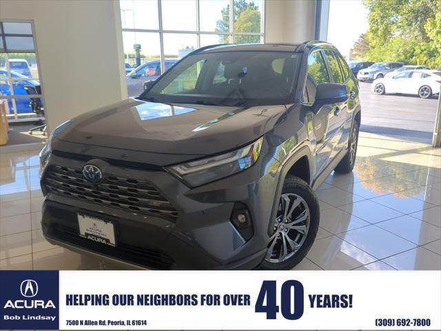 used 2022 Toyota RAV4 Hybrid car, priced at $35,750