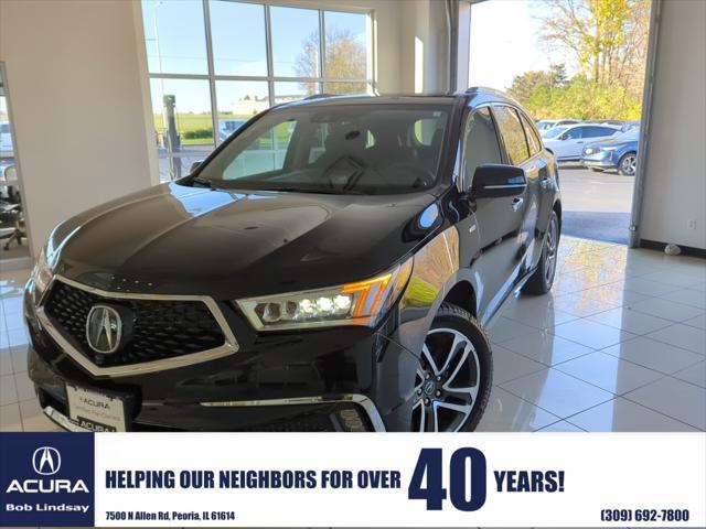 used 2020 Acura MDX Sport Hybrid car, priced at $34,995