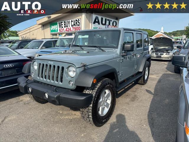 used 2015 Jeep Wrangler Unlimited car, priced at $18,995