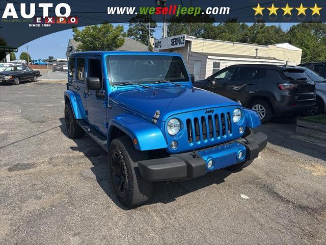 used 2014 Jeep Wrangler Unlimited car, priced at $16,995