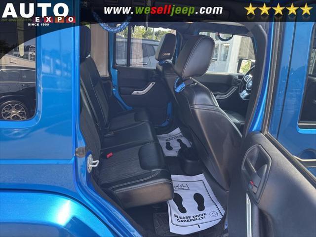 used 2014 Jeep Wrangler Unlimited car, priced at $16,995