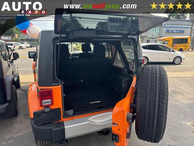 used 2012 Jeep Wrangler Unlimited car, priced at $12,995