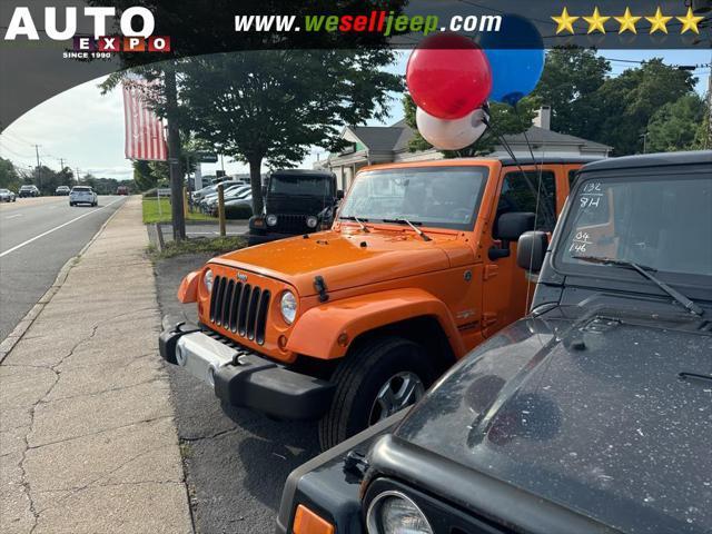 used 2012 Jeep Wrangler Unlimited car, priced at $12,995