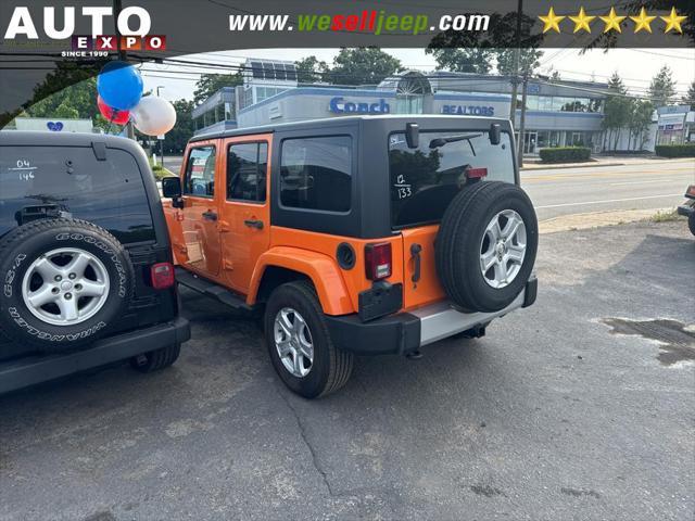 used 2012 Jeep Wrangler Unlimited car, priced at $12,995