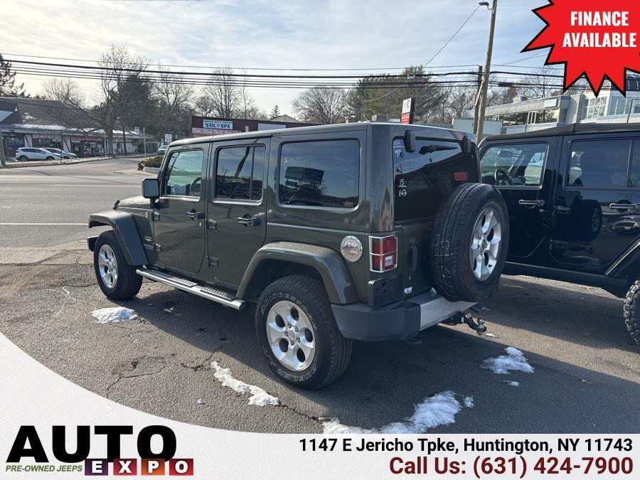 used 2015 Jeep Wrangler Unlimited car, priced at $11,995