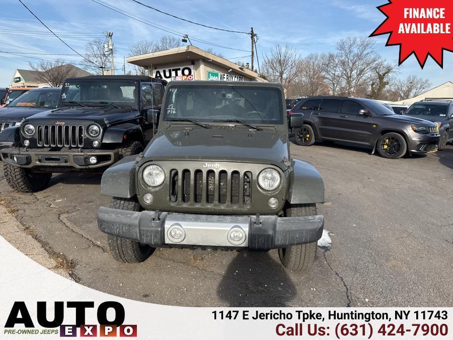 used 2015 Jeep Wrangler Unlimited car, priced at $11,995