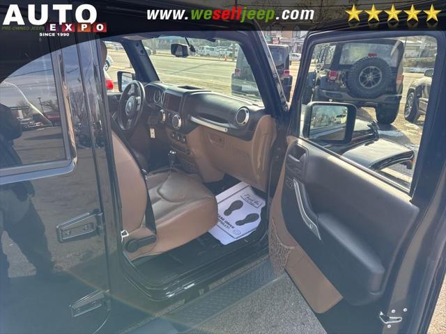 used 2015 Jeep Wrangler Unlimited car, priced at $15,995