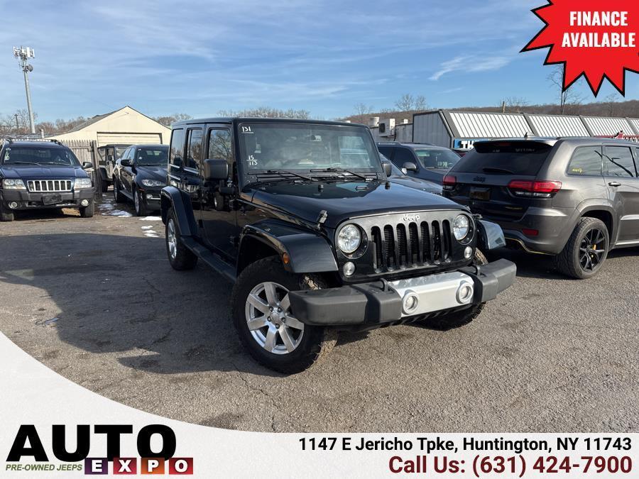 used 2015 Jeep Wrangler Unlimited car, priced at $11,995