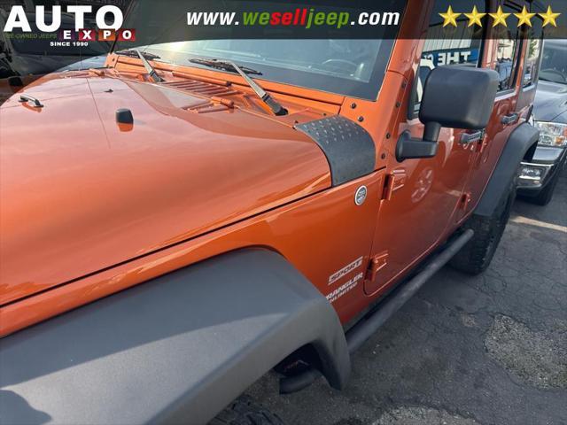 used 2011 Jeep Wrangler Unlimited car, priced at $13,995