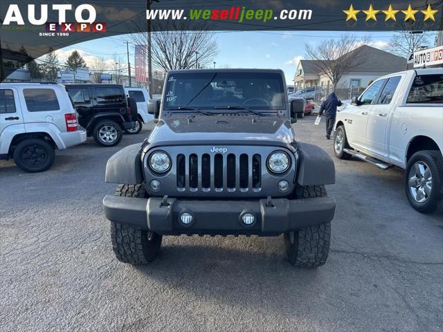 used 2017 Jeep Wrangler Unlimited car, priced at $15,995