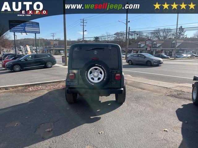 used 2002 Jeep Wrangler car, priced at $6,995