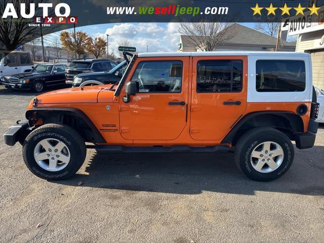 used 2012 Jeep Wrangler Unlimited car, priced at $15,995