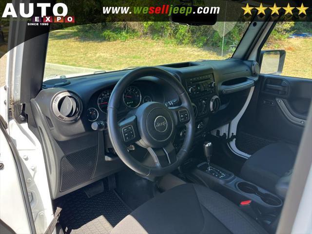 used 2015 Jeep Wrangler Unlimited car, priced at $20,995